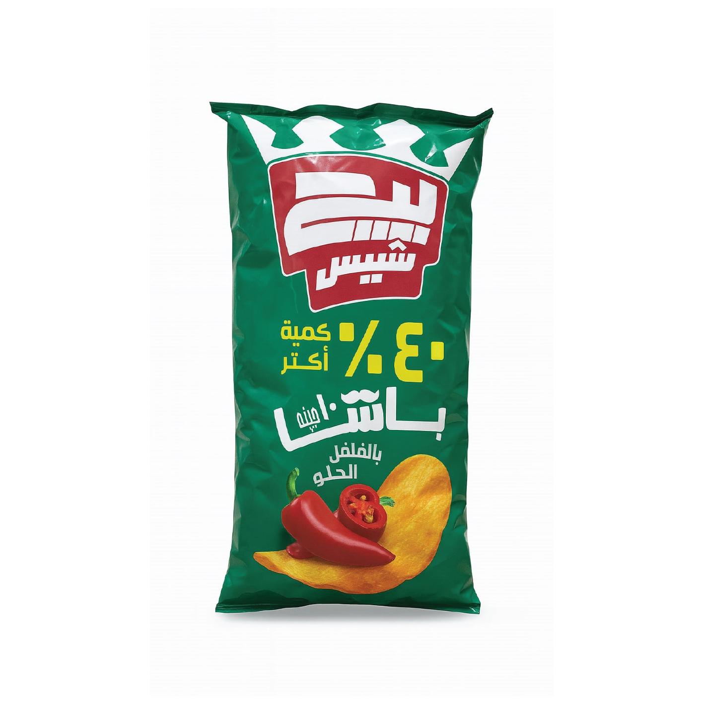 بيج شيبس باشا 10 ج - فلفل حلو