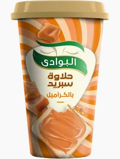 البوادي حلاوة سبريد 300 جم - كراميل