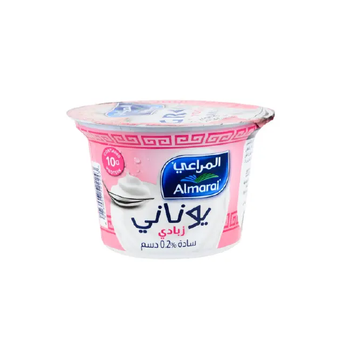 المراعي زبادي يوناني 180جم - لايت 0.2%
