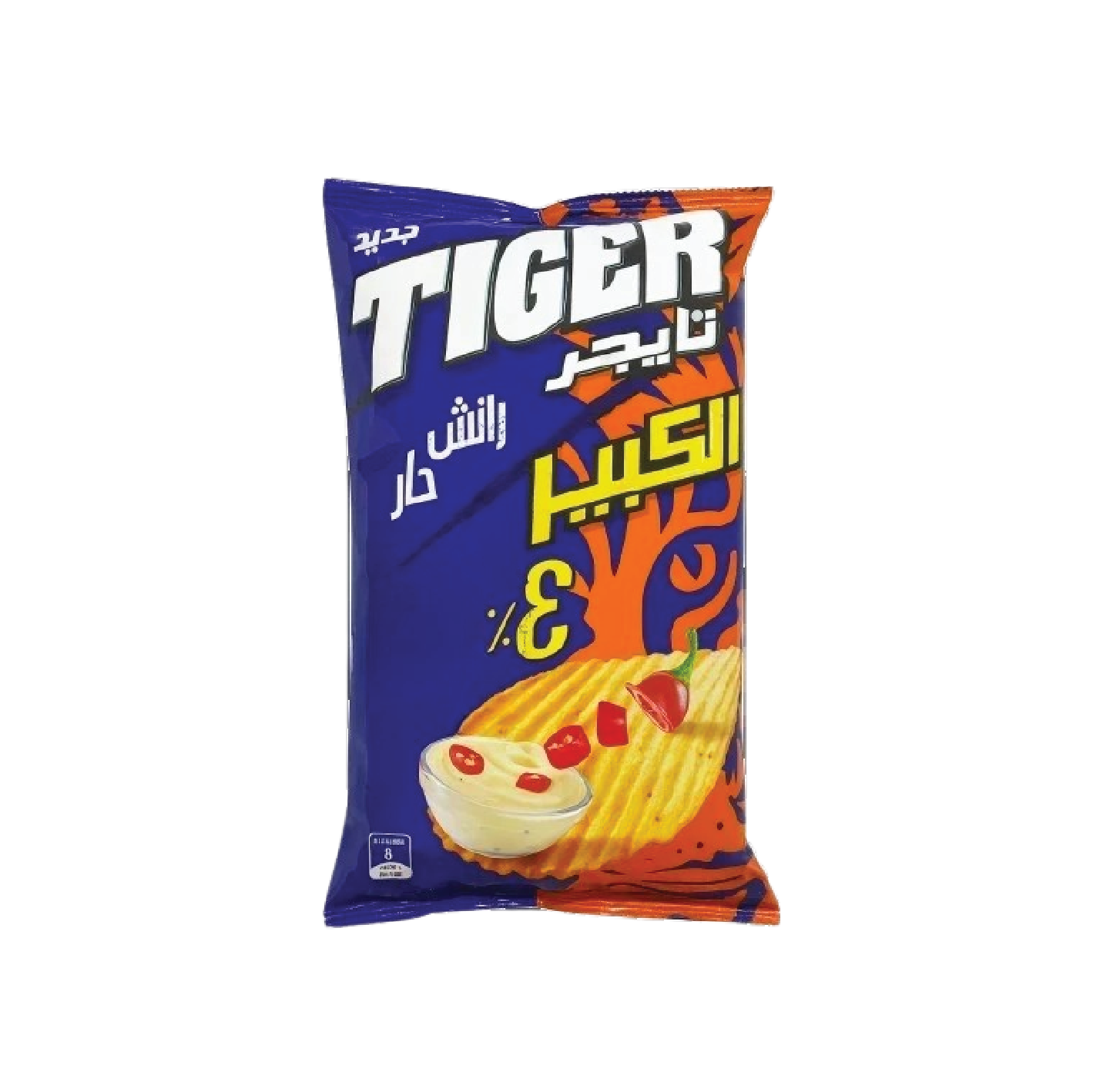 تايجر شيبسي 10ج - رانش حار