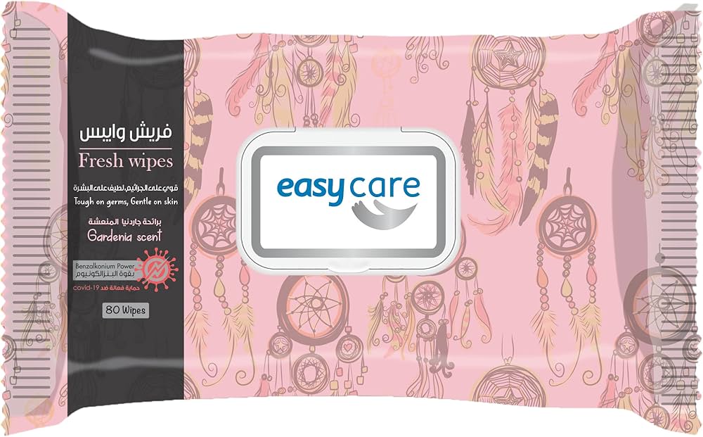 ايزي كير مناديل مبلله 80 منديل - جاردنيا المنعشة